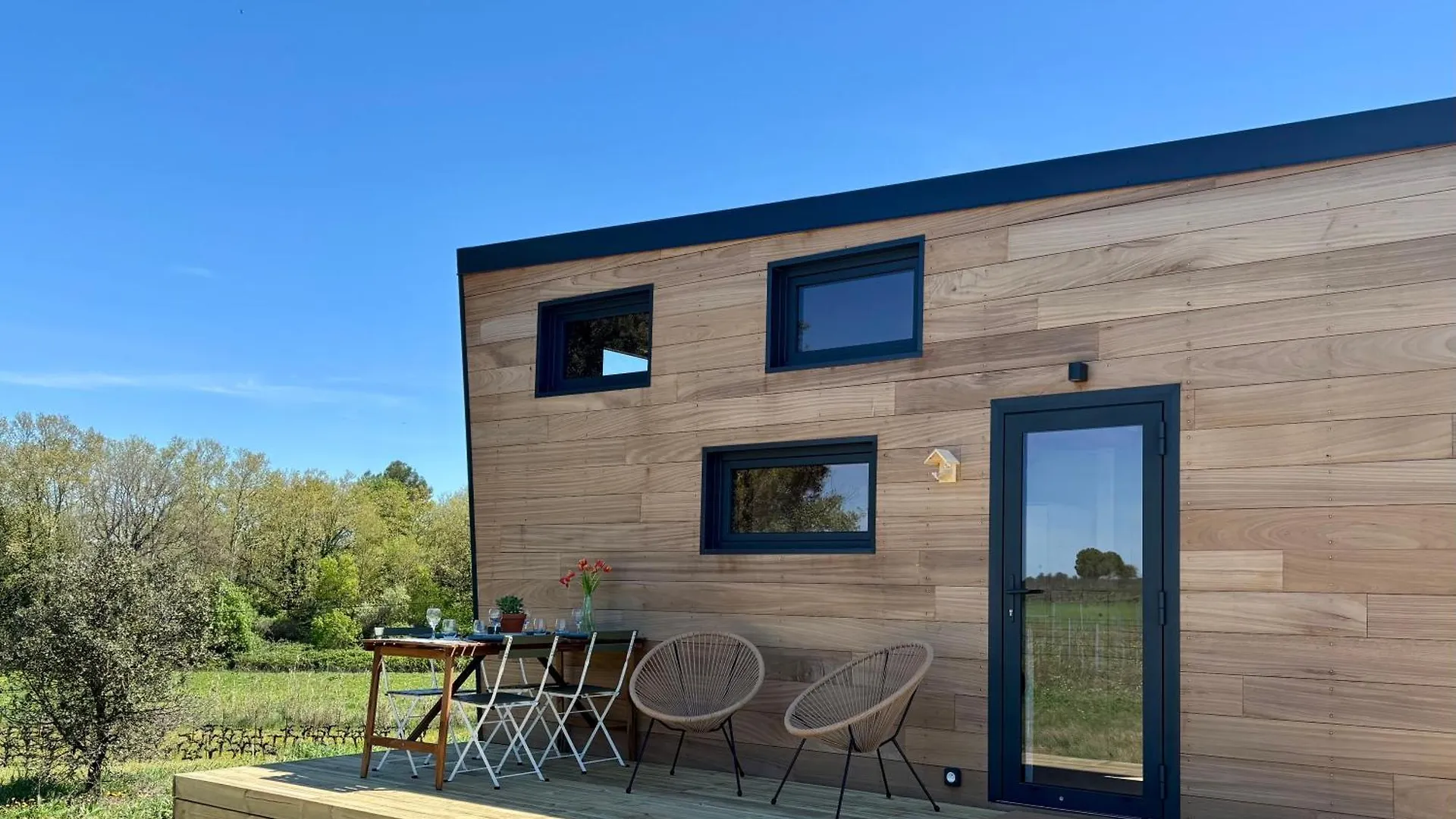 Country house La Tiny House Des Vignes Du Chateau De Vauclaire Meyrargues