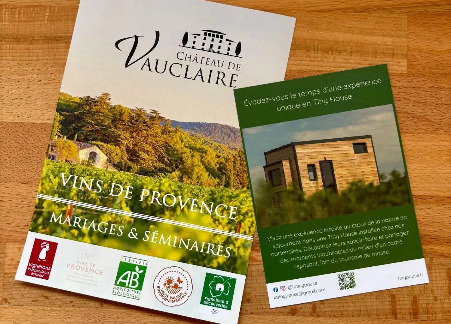 La Tiny House Des Vignes Du Chateau De Vauclaire Meyrargues